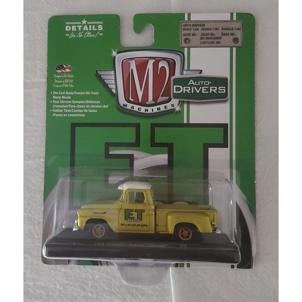 M2 1958 Chevrolet Apache Stepside ET Mags